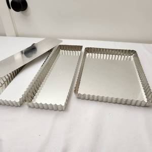 lot 80 image: Three New Tart Pans