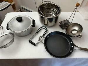 lot 141 image: Variety Of Cookware Seen In Photo