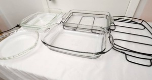 lot 116 image: Variety Of Glass Baking Dishes