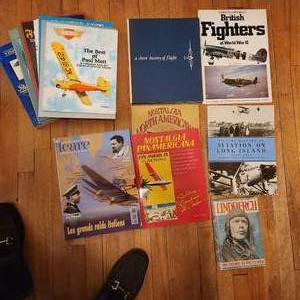 lot 238 image: Variety of Aviation, Flight and Airplane Books
