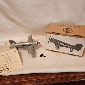 lot 240 image: Vintage Model Airplane in Box with COO