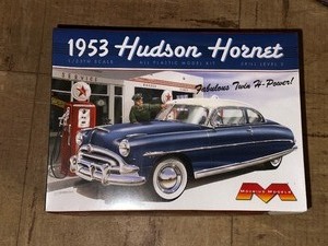 lot 342 image: Vintage 1953 Hudson Hornet Model Car Kit - New in Box