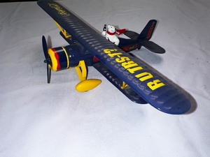 lot 344 image: Vintage Collectible Coca Cola Polar Bear Bi-Plane