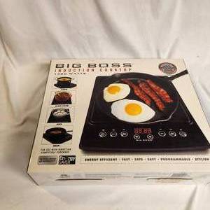 lot 291 image: Big Boss Induction Cooktop In Box