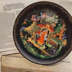 lot 294 image: Russian Legends One And Two Decorative Plates