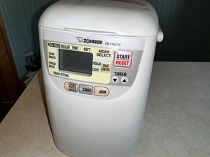 lot 392 image: Zojirushi Home Bakery Bread Machine Programmable Bread maker