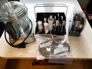 lot 411 image: Magimix Food Processor 14 Quart with Extra Attachments Valued at $549.00