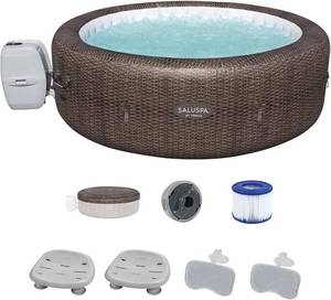 lot 145 image: Bestway Coleman St Moritz AirJet Inflatable Hot Tub with EnergySense Cover