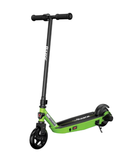 lot 344 image: Razor Black Label E90 Electric Scooter - Green, for Kids Ages 8 and up to 120 lbs, up to 10 mph