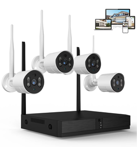 lot 36 image: 4PCS TOPVISION Security Wired Camera System, 8CH 3MP NVR Home Security