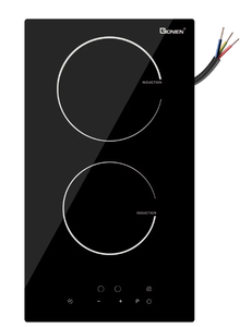 lot 121 image: GIONIEN 2 Burner Electric Cooktop, 220V240V Built-in 12 Induction Cooktop