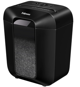lot 161 image: Fellowes LX41-DB 8-Sheet Micro-Cut Paper Shredder for Home Office