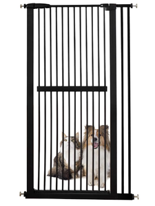 lot 177 image: Extra Tall Pet Gate High Pressure Mounted