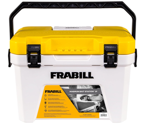 lot 204 image: Frabill Magnum Bait Station 19 Quart Live Bait Well