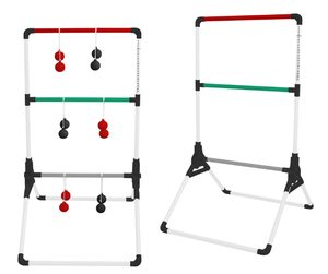 lot 248 image: MD Sports Foldable Ladder Toss Game