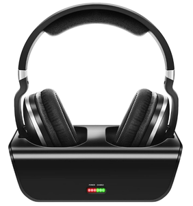 lot 252 image: ADH300 Wireless TV Headphones, 2.4GHz over-Ear Wireless Headphones for TV Watching 100ft Distance Charging Dock
