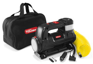 lot 287 image: Hyper Tough DC 12V Heavy Duty Direct Drive Digital Tire Inflator with Detachable LED Light