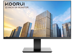 lot 302 image: KOORUI 22 Computer Monitor, FHD 1080P Desktop Display
