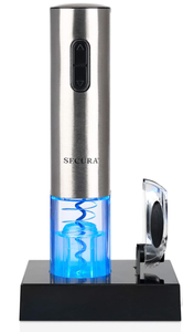 lot 317 image: Secura Electric Wine Opener, Automatic Electric Wine Bottle Corkscrew Opener