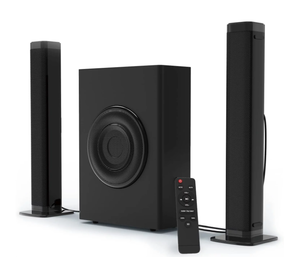 lot 394 image: DR.J Professional Soundbar with Subwoofer, 2.1 CH Separable Sound Bars for TV