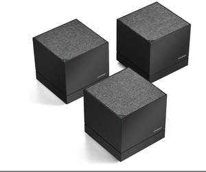lot 337 image: Tri-Band Mesh WiFi System, up to 6000 sq. Ft Whole-home Coverage, Router & Extender Replacement w 9 Gigabit Ethernet Ports
