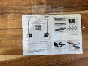 lot 323 image: LINCO Backdrop Stand for Parties Kit 10x7 ft Adjustable Back Drop Photography Studio Photo Background Support System with Clamps, Sand Bag, Carrying Bag