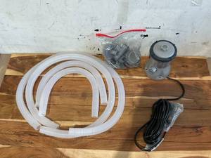 lot 328 image: Binwwede Cartridge Pool Filters Pump 110V Electric Swimming Pool Circulation Cleaning Tool