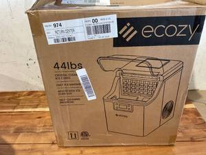 lot 333 image: ecozy Countertop Ice Makers, 45lbs Per Day, 24 Cubes Ready in 13 Mins