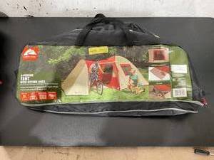 lot 346 image: Ozark Trail 6-Person Dome Tent with Sitting Area - Floor Area-15x11, Carry Weight- 21.38lbs