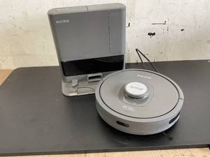 lot 361 image: Shark Matrix Self-Empty Robot Vacuum with No Spots Missed on Carpets & Hard Floors
