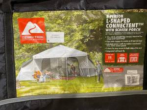 lot 362 image: Ozark Trail 8-Person Connect Tent with Screen Porch