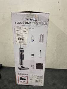 lot 14 image: Tineco Floor ONE S3 Cordless Hardwood Floors Cleaner, Lightweight Wet Dry Vacuum Cleaners for Multi-Surface Cleaning with Smart Control System