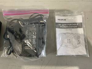lot 119 image: NEXPOW Portable Power Station 300W, 296Wh 80000mAh Outdoor Solar Generator for Outdoor Camping
