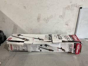 lot 168 image: Hyper Tough 20V Max Cordless Combo Kit, 10-Inch String Trimmer & 130Mph Sweeper