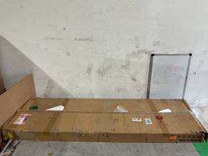 lot 178 image: 64x20 LED Floorstanding Wall Mount Mirror