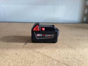 lot 433 image: Milwaukee 48-11-1850 M18 Redlithium 5.0Ah Battery