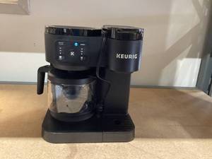 lot 489 image: Keurig K-Duo Essentials, Hot & Iced Single-Serve K-Cup Pod Coffee Maker