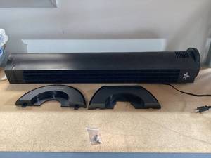 lot 371 image: Vornado 4T Oscillating Tower Fan with Remote Control, 40 Tall