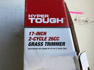 lot 503 image: Hyper Tough 2 Cycle 26cc 17 Curved Shaft Trimmer