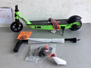 lot 533 image: Razor Black Label E90 Electric Scooter - Green, for Kids Ages 8 and up to 120 lbs, up to 10 mph