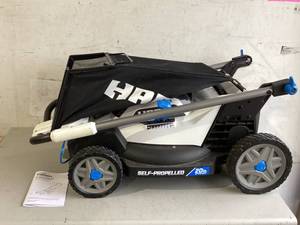 lot 551 image: HYPER TOUGH40-VOLT LITHIUM-ION BRUSHLESS MOWER