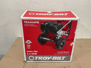lot 5 image: Troy-Bilt 3400 PSI 2.4 GPM Gas Pressure Washer