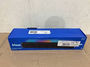 lot 288 image: Blast Onn. 2.0 LED Soundbar with 2 Speakers, 20