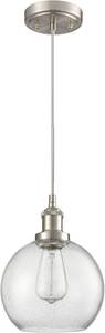 lot 112 image: DAYCENT Modern Brushed Nickel Pendant Lights Kitchen