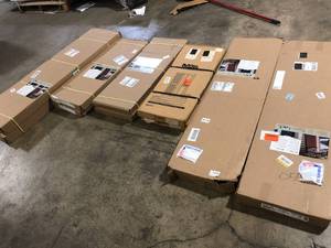 Lot of Assorted Window Shutters Various Models and Conditions  Customer Returns See Pictures