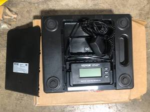 lot 40 image: Digital Shipping Scale 440 lbs. LCD Screen Package Food Scale with Timer, Tare Function for Home Wired Connection  Customer Returns See Pictures
