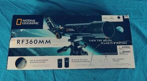 lot 82 image: New National Geographic Refracting Telescope 50mm 18x and 28.8x