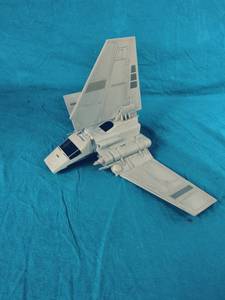 lot 91 image: Disney STAR WARS Micro Galaxy Squadron Imperial Shuttle - 7-Inch Starship Class Vehicle
