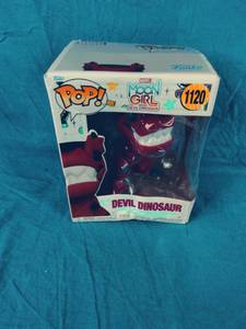 lot 92 image: New Funko Pop Super Moon Girl & Devil Dinosaur - Devil Dinosaur Vinyl Bobblehead