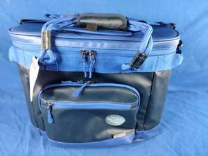lot 95 image: New Blue and Black Soft Sided 23qt Cooler - Embark
